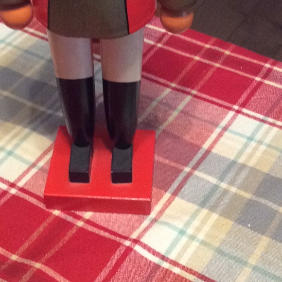 Vtg German Nutcracker 15” Soldier Moving mouth. - Picture 5 of 9